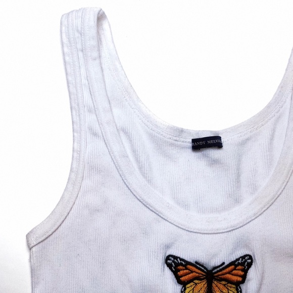 Brandy Melville white tank - Picture 3 of 3